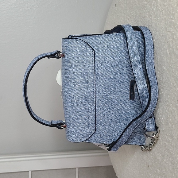 NWT Aldo denim flower mini bag - Picture 3 of 8